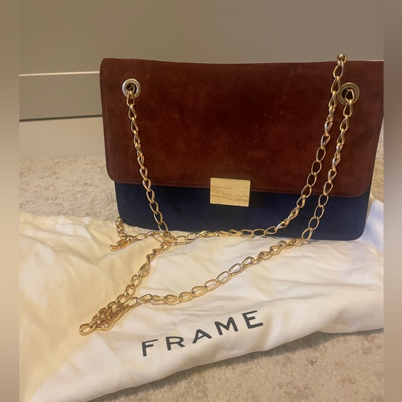 Frame suede handbag - Picture 6 of 7